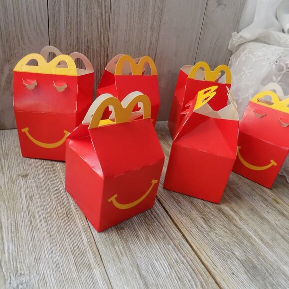 McDonalds EMPTY Small Toy Box Happy Meal Boxes Miniature EMPTY Toy Kitchen 2025* - Picture 5 of 9